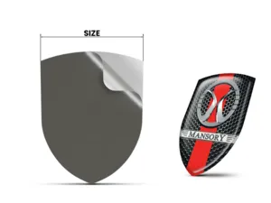 Mansory Doming Sticker Hochwertig Pro Anpassbar